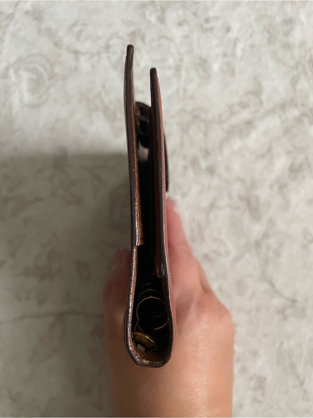 Louis Vuitton Chestnut Brown Epi Leather Snap Agenda - with COA! - Picture 4 of 10